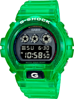 Японские наручные  мужские часы Casio DW-6900JT-3. Коллекция G-Shock - фото 1