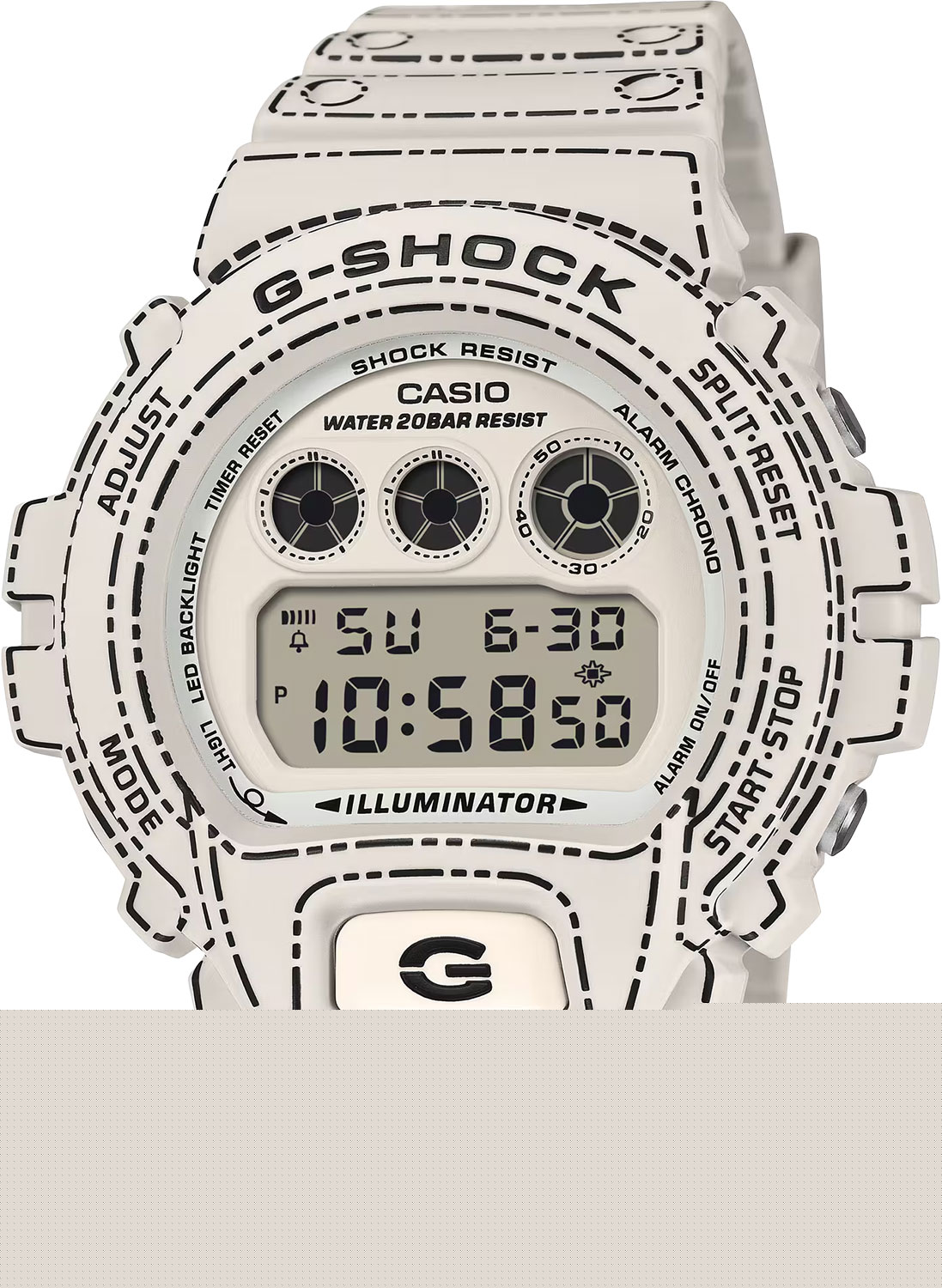 Часы Casio G-Shock DW-6900RGM-5