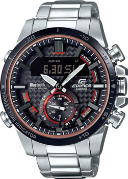 

Японские наручные мужские часы Casio ECB-800DB-1AEF. Коллекция Edifice