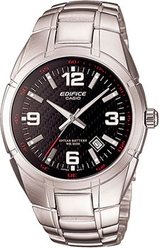 Японские наручные  мужские часы Casio EF-125D-1AVEG. Коллекция Edifice - фото 1