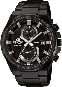 

Японские наручные мужские часы Casio EFR-542BK-1A. Коллекция Edifice