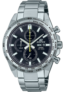 Японские наручные  мужские часы Casio EFR-574D-1A. Коллекция Edifice - фото 1