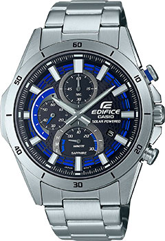 Японские наручные  мужские часы Casio EFS-S610D-1A. Коллекция Edifice - фото 1