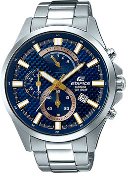 

Японские наручные мужские часы Casio EFV-530D-2A. Коллекция Edifice