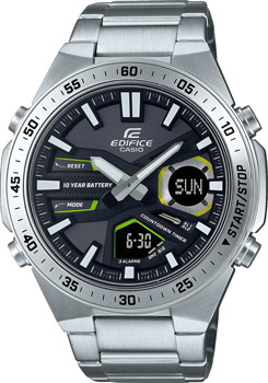 Японские наручные  мужские часы Casio EFV-C110D-1A3VEF. Коллекция Edifice - фото 1