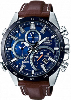 

Японские наручные мужские часы Casio EQB-501XBL-2A. Коллекция Edifice