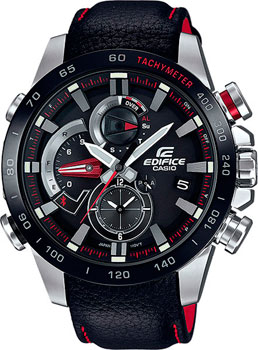 

Японские наручные мужские часы Casio EQB-800BL-1A. Коллекция Edifice