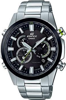 Японские наручные  мужские часы Casio EQW-T640DB-1A. Коллекция Edifice - фото 1