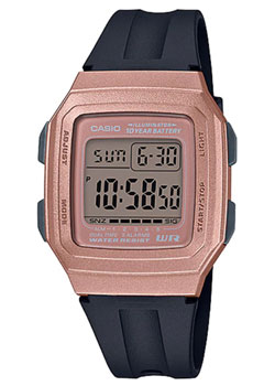 

Японские наручные мужские часы Casio F-201WAM-5AVEF. Коллекция Digital