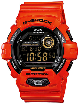 

Японские наручные мужские часы Casio G-8900A-4E. Коллекция G-Shock