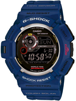 

Японские наручные мужские часы Casio G-9300NV-2E. Коллекция G-Shock