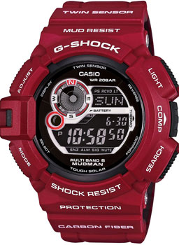 

Японские наручные мужские часы Casio G-9300RD-4E. Коллекция G-Shock