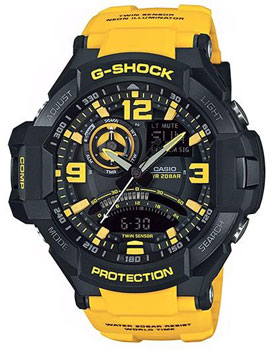 Casio Часы Casio GA-1000-9B. Коллекция G-Shock