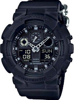 

Японские наручные мужские часы Casio GA-100BBN-1A. Коллекция G-Shock