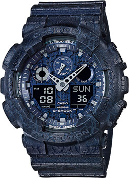 

Японские наручные мужские часы Casio GA-100CG-2A. Коллекция G-Shock