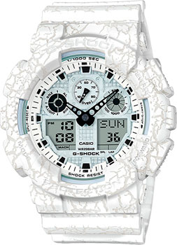 

Японские наручные мужские часы Casio GA-100CG-7A. Коллекция G-Shock