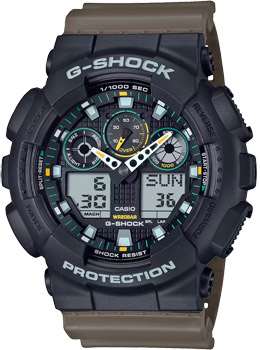 Часы Casio G-Shock GA-100TU-1A3