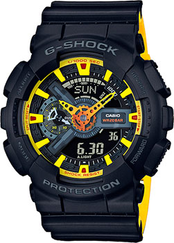 

Японские наручные мужские часы Casio GA-110BY-1A. Коллекция G-Shock
