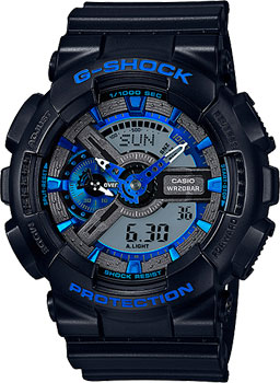 

Японские наручные мужские часы Casio GA-110CB-1A. Коллекция G-Shock