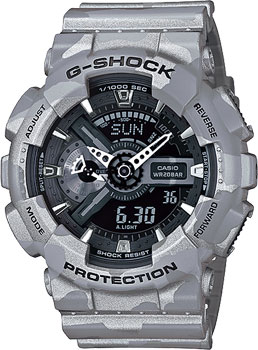 

Японские наручные мужские часы Casio GA-110CM-8A. Коллекция G-Shock