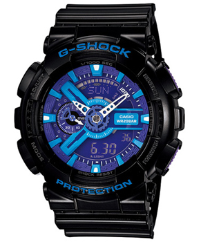 

Японские наручные мужские часы Casio GA-110HC-1A. Коллекция G-Shock