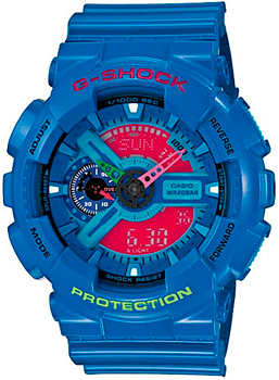 Casio Часы Casio GA-110HC-2A. Коллекция G-Shock