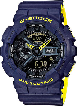 

Японские наручные мужские часы Casio GA-110LN-2A. Коллекция G-Shock