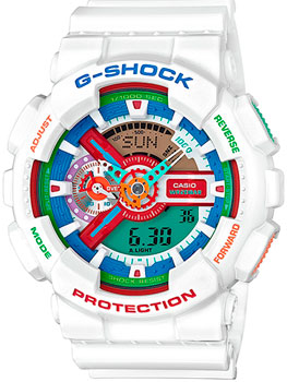 

Японские наручные мужские часы Casio GA-110MC-7A. Коллекция G-Shock