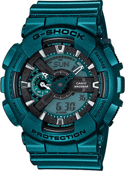 

Японские наручные мужские часы Casio GA-110NM-3A. Коллекция G-Shock