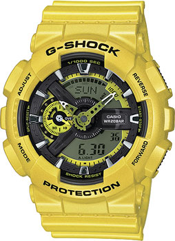 

Японские наручные мужские часы Casio GA-110NM-9A. Коллекция G-Shock