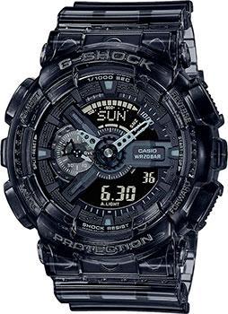 

Японские наручные мужские часы Casio GA-110SKE-8AER. Коллекция G-Shock