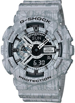 

Японские наручные мужские часы Casio GA-110SL-8A. Коллекция G-Shock