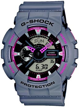 

Японские наручные мужские часы Casio GA-110TS-8A4. Коллекция G-Shock