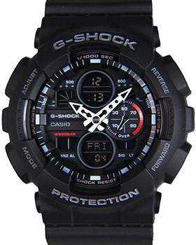 

Японские наручные мужские часы Casio GA-140-1A1DR. Коллекция G-Shock