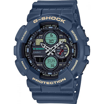 

Японские наручные мужские часы Casio GA-140-2AER. Коллекция G-Shock