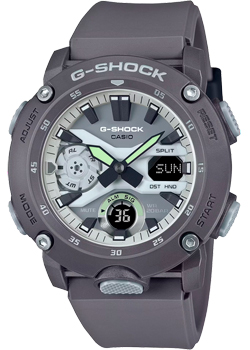 

Японские наручные мужские часы Casio GA-2000HD-8A. Коллекция G-Shock