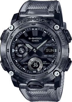 

Японские наручные мужские часы Casio GA-2000SKE-8AER. Коллекция G-Shock