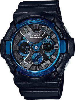 

Японские наручные мужские часы Casio GA-200CB-1A. Коллекция G-Shock