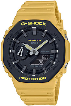 

Японские наручные мужские часы Casio GA-2110SU-9AER. Коллекция G-Shock