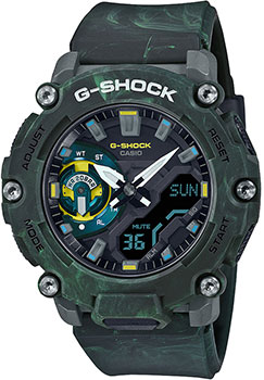 

Японские наручные мужские часы Casio GA-2200MFR-3AER. Коллекция G-Shock