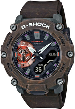 

Японские наручные мужские часы Casio GA-2200MFR-5AER. Коллекция G-Shock
