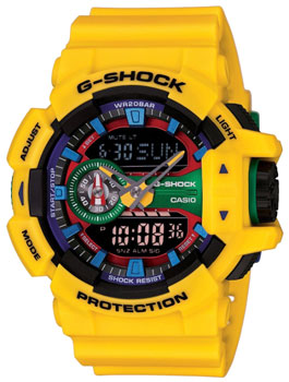 

Японские наручные мужские часы Casio GA-400-9A. Коллекция G-Shock