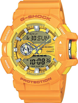 Casio Часы Casio GA-400A-9A. Коллекция G-Shock