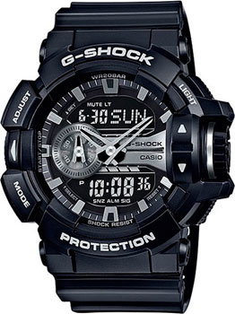 Casio Часы Casio GA-400GB-1A. Коллекция G-Shock