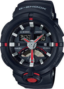 

Японские наручные мужские часы Casio GA-500-1A4. Коллекция G-Shock