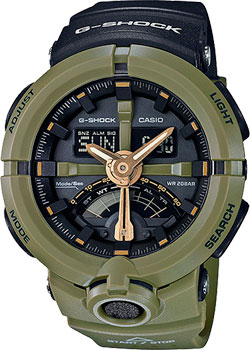 

Японские наручные мужские часы Casio GA-500P-3A. Коллекция G-Shock