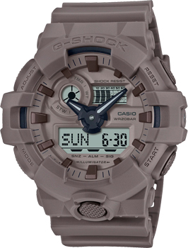 

Японские наручные мужские часы Casio GA-700NC-5A. Коллекция G-Shock