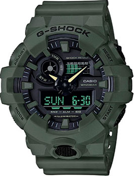 

Японские наручные мужские часы Casio GA-700UC-3A. Коллекция G-Shock