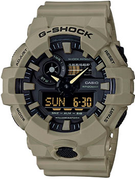 

Японские наручные мужские часы Casio GA-700UC-5A. Коллекция G-Shock