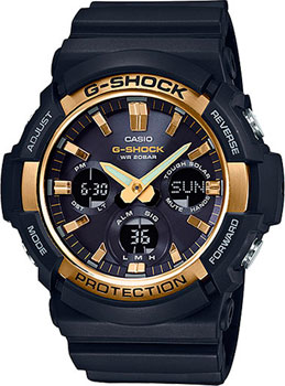

Японские наручные мужские часы Casio GAS-100G-1A. Коллекция G-Shock